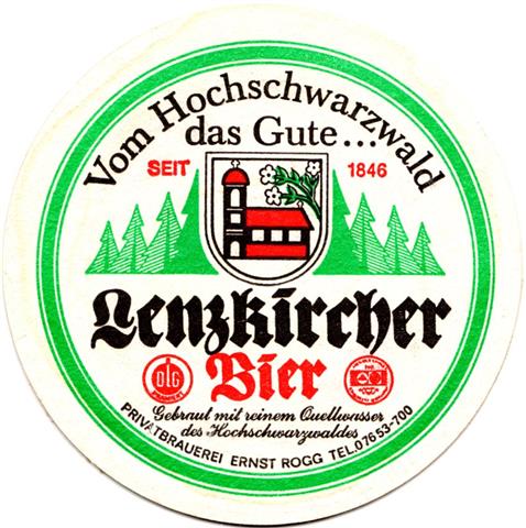 lenzkirch fr-bw lenzkircher rund 1a (215-lenzkircher bier) 